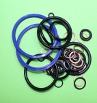 Set of rubber bands for hydraulic repair